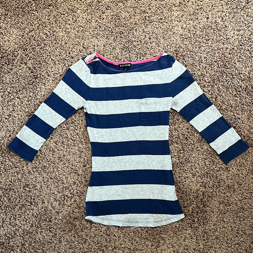 Express Women’s Striped Top, size XS